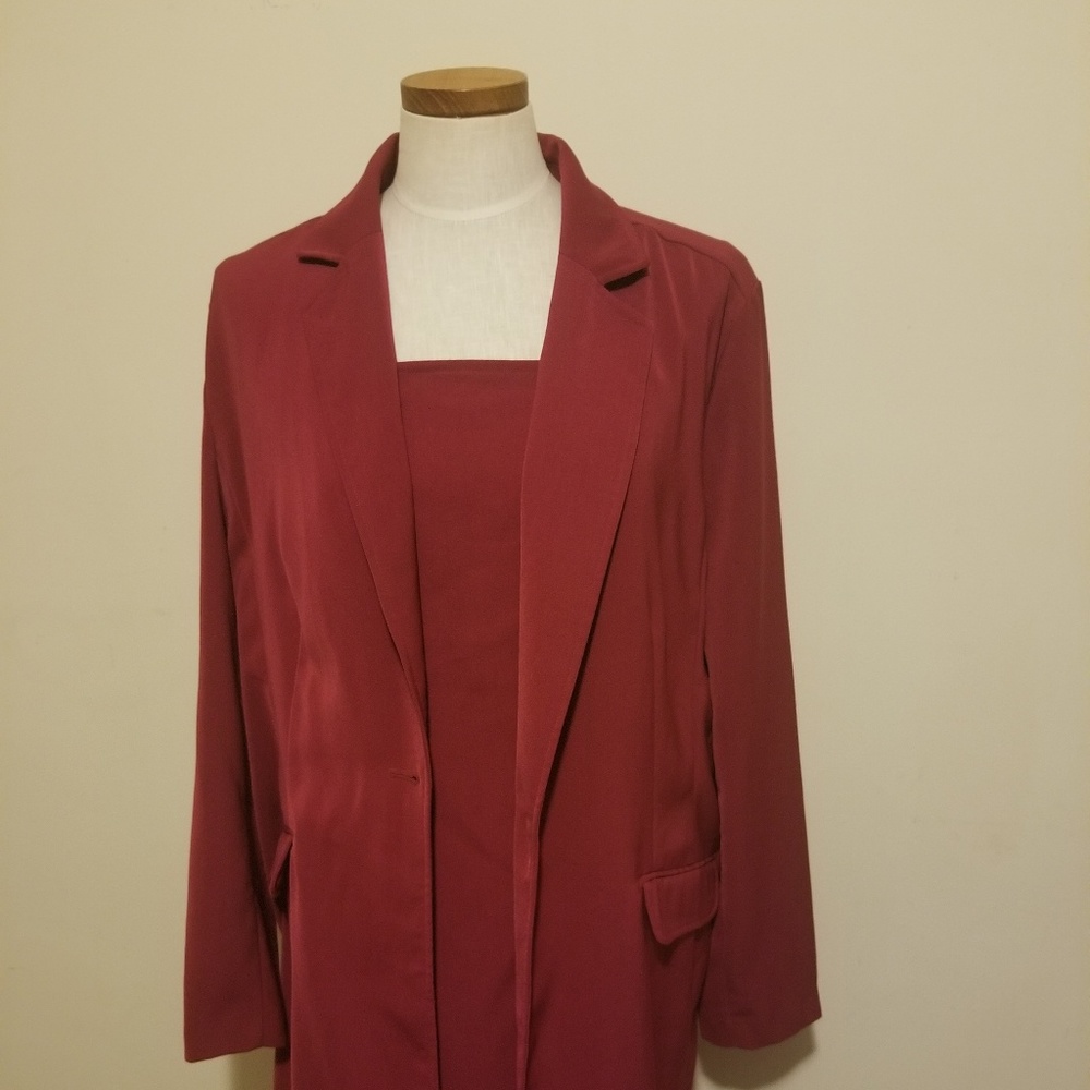 2 Piece Suit Dress - MetroStyle